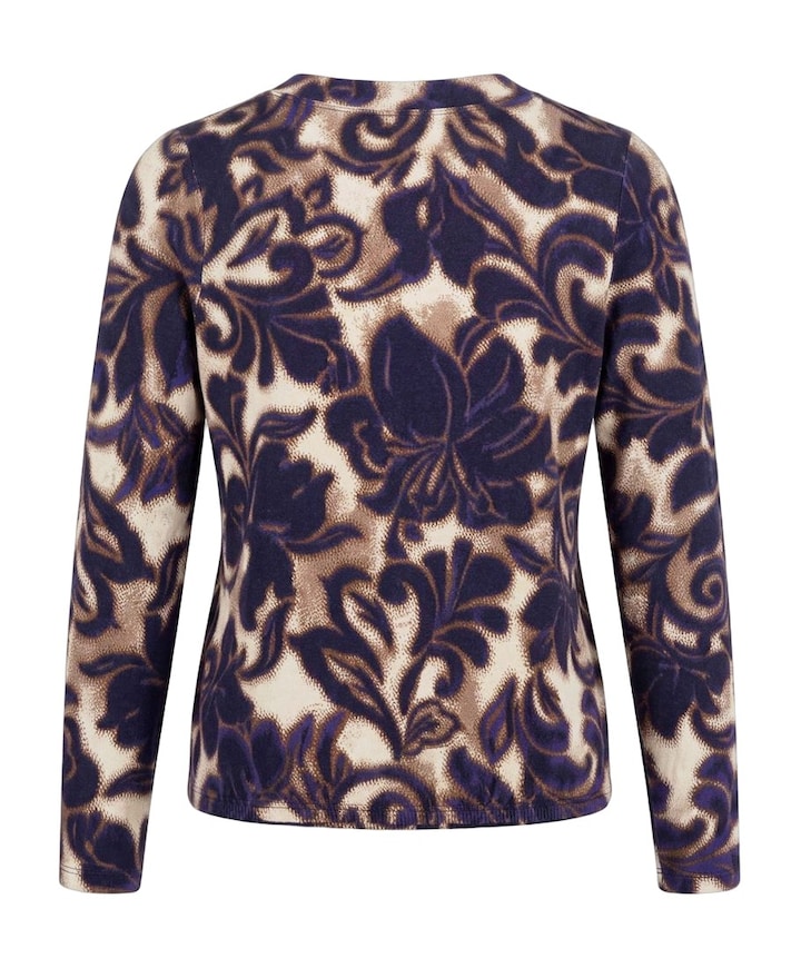 Dames longsleeve beige