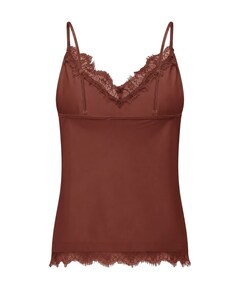 Dames top bruin