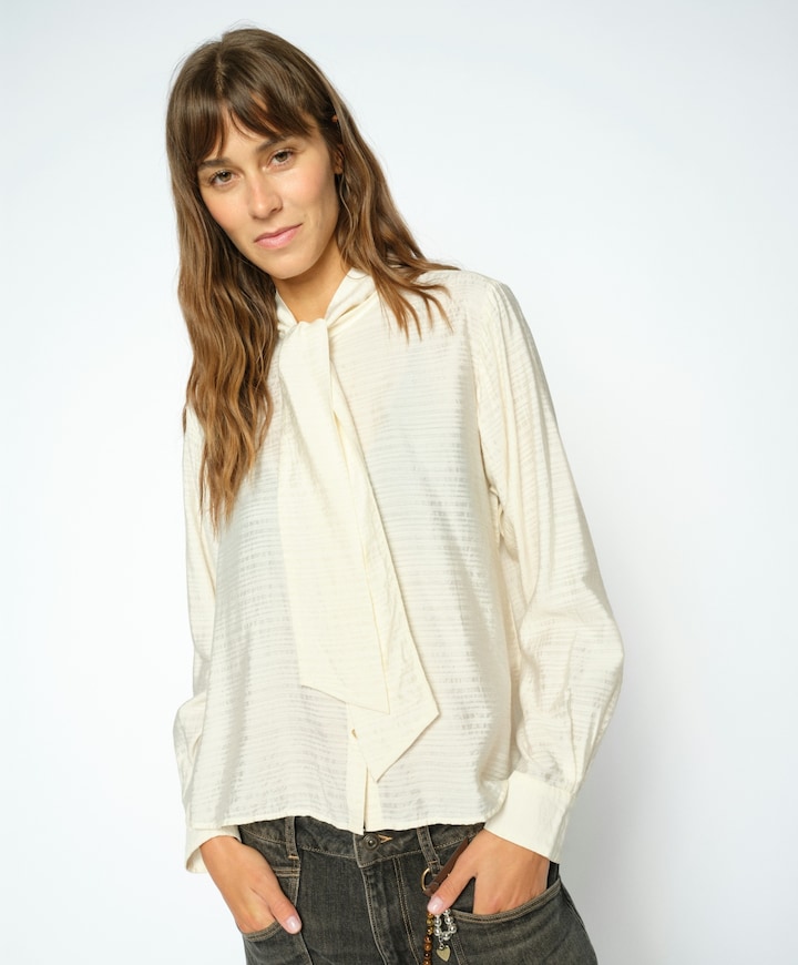 Dames blouse ecru