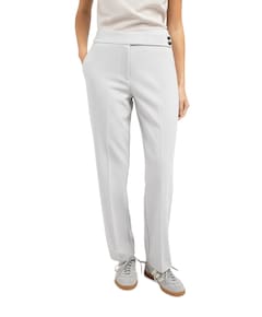 Tailleband dames broek grijs