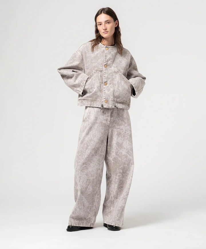 Atlantide chino dames broek grijs