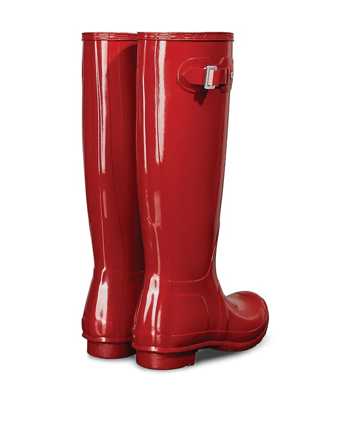 ORIGINAL TALL GLOSS dames laarzen rood