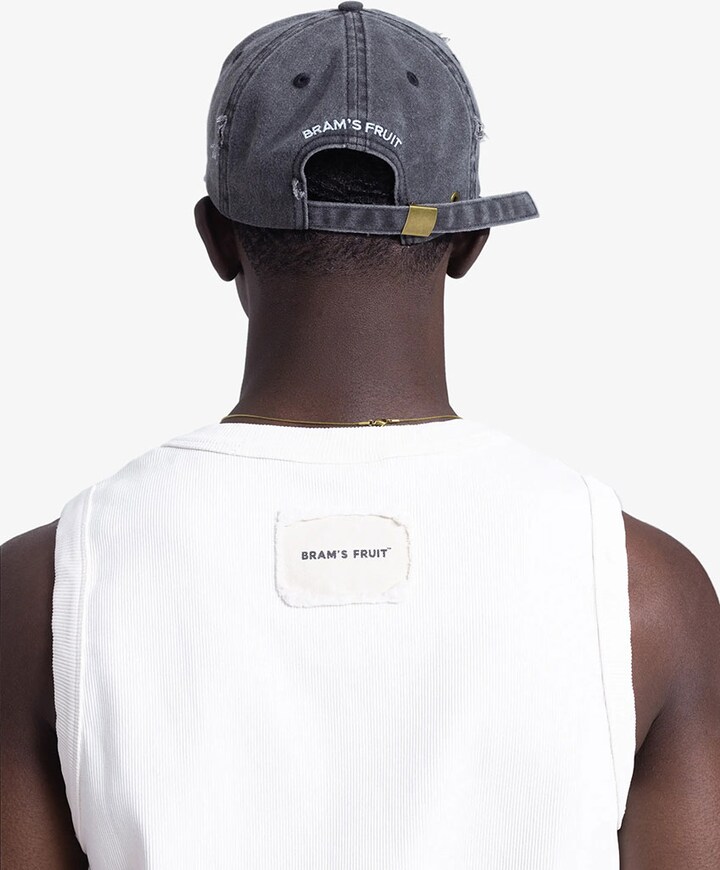 Heren hoofdaccessoire grijs