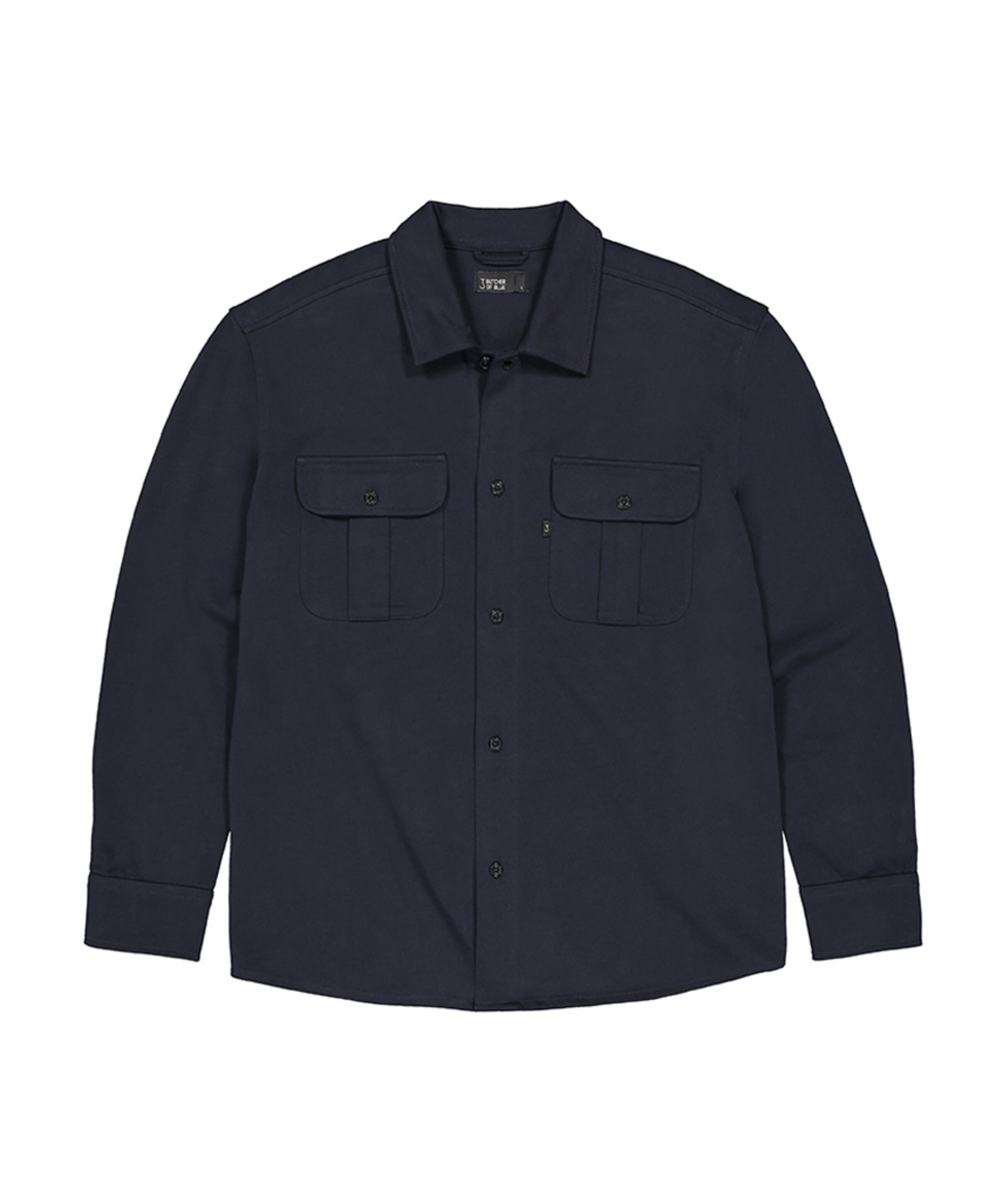 Heren overshirt blauw