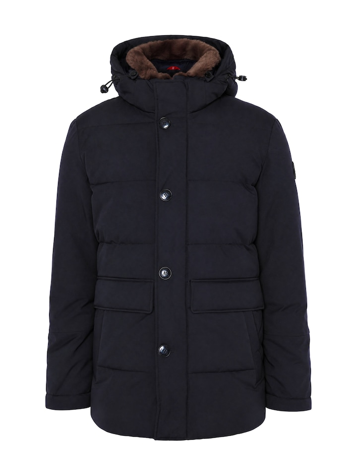 Heren jas blauw