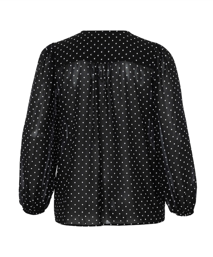 Dames blouse zwart