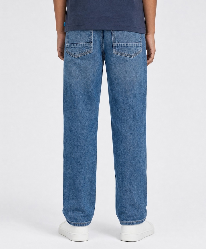 jongens broek blauw
