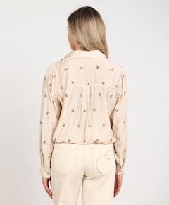 Dames blouse beige