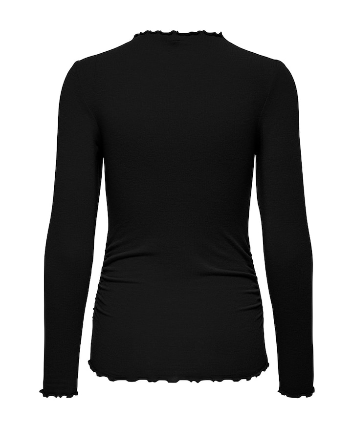 Dames longsleeve zwart