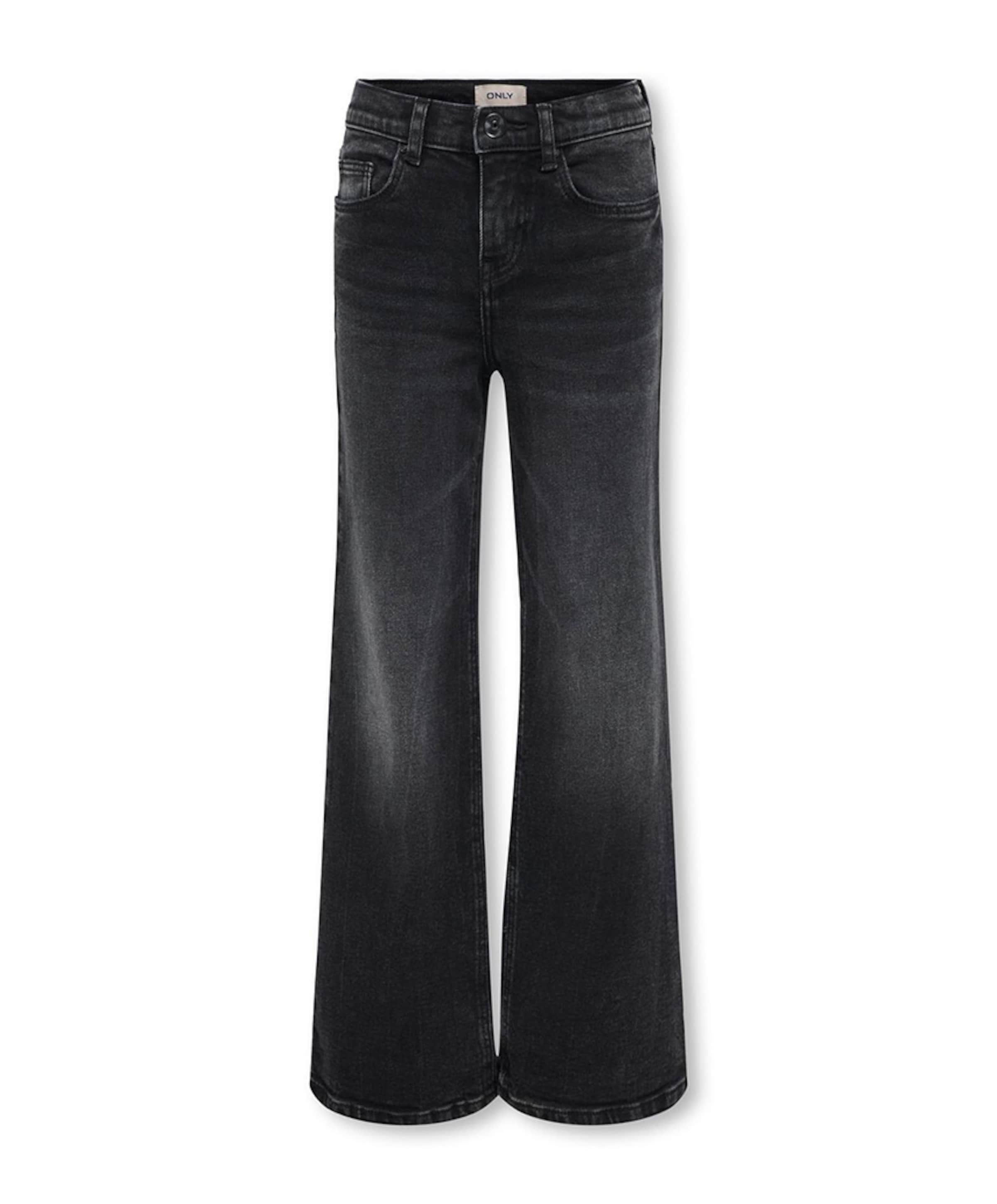 KOGJUICY LIFE WIDE LEG DNM DCC369 meisjes jeans zwart