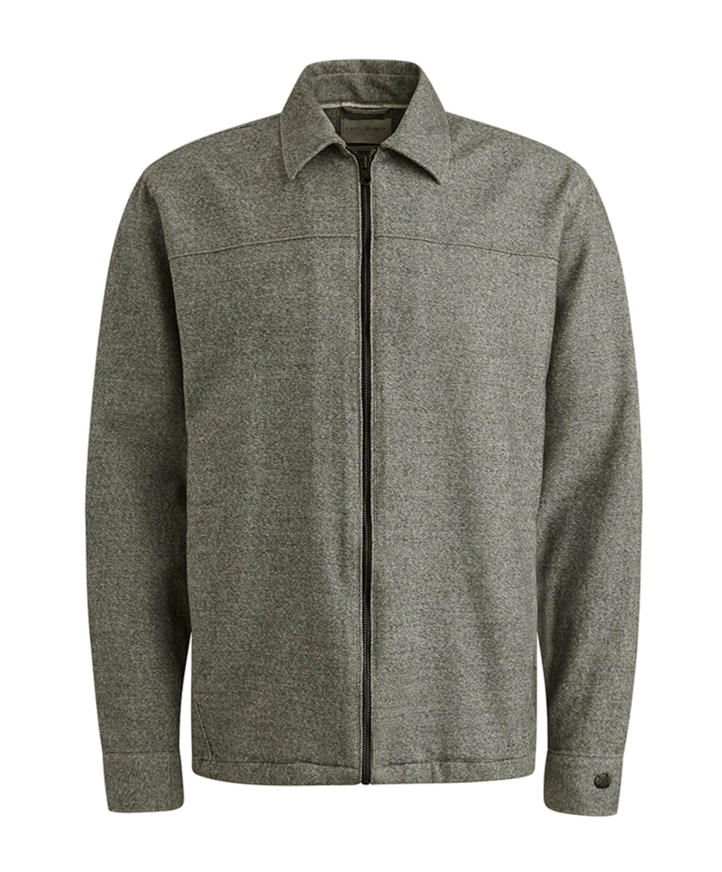 Heren overshirt blauw