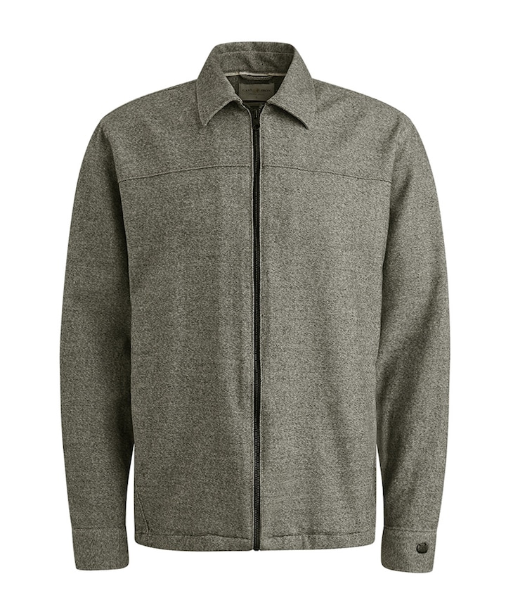 Heren overshirt blauw