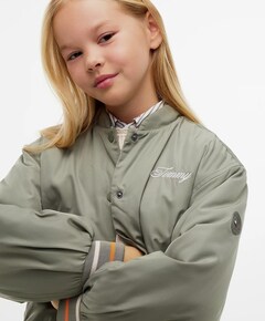 Meisjes jas groen
