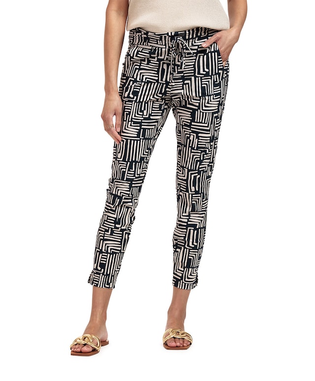 Startup graphic trousers blauw