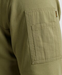 Heren longsleeve groen