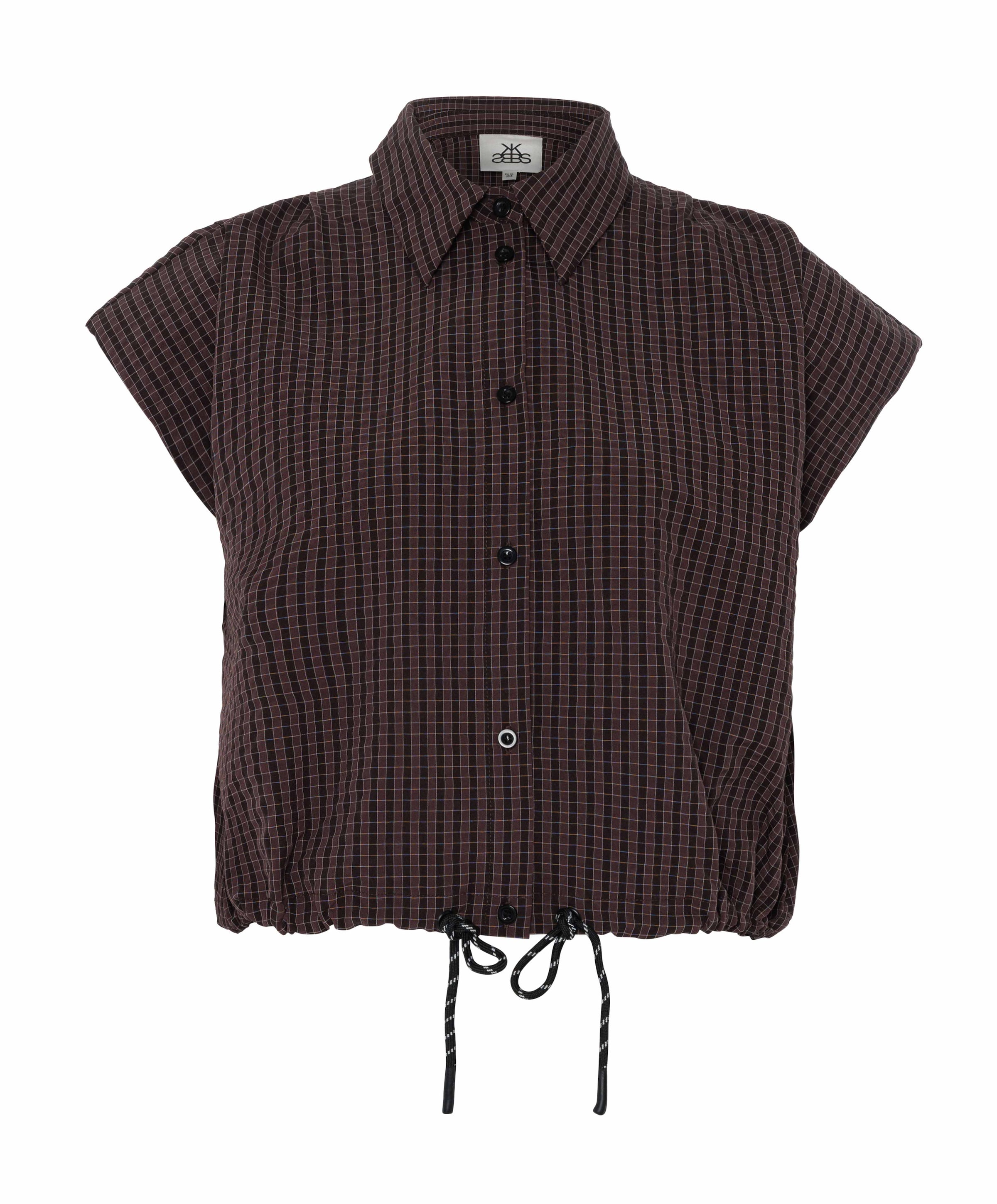 Dames blouse bruin