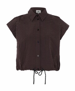 Dames blouse bruin