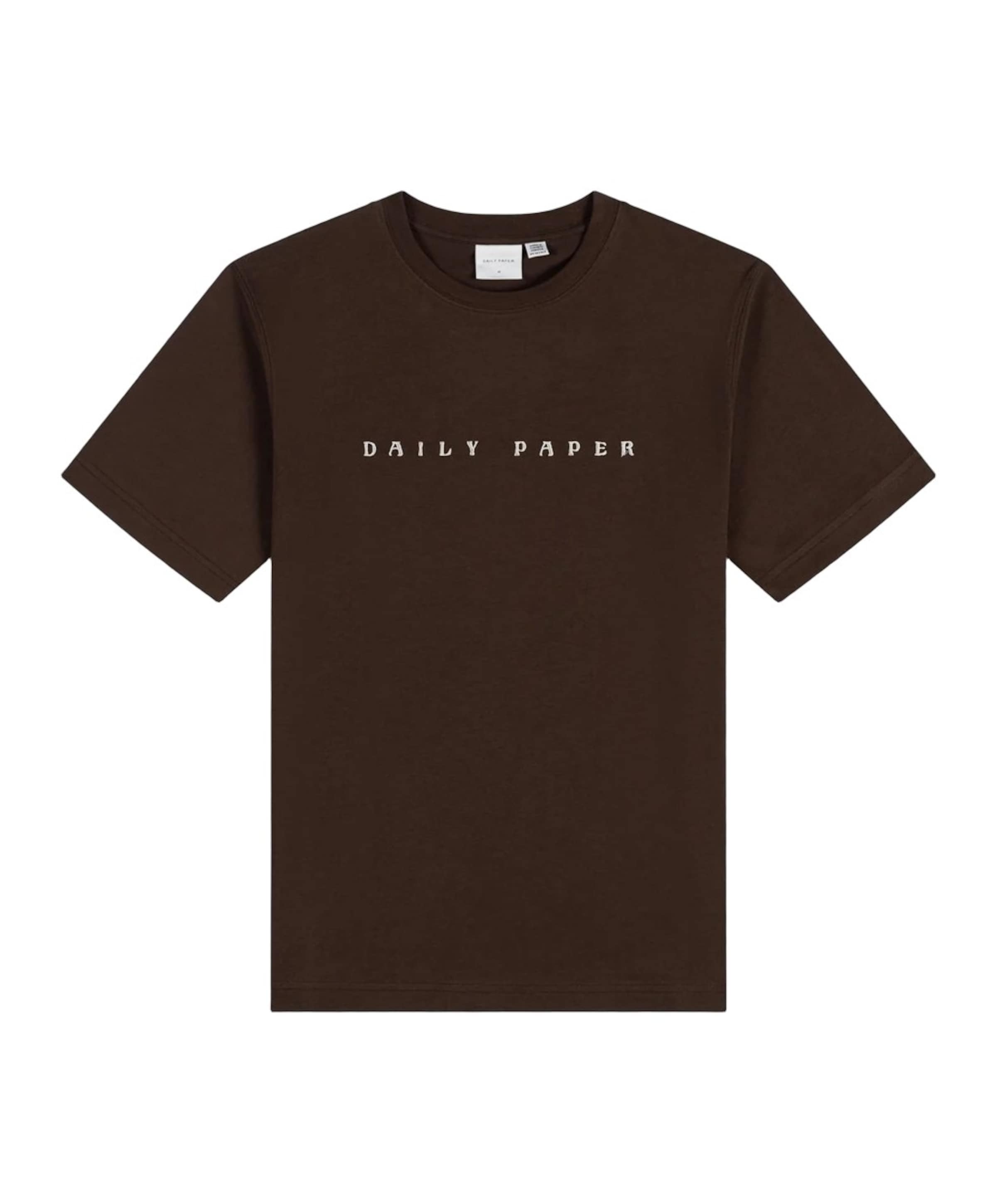 Heren T-shirt bruin