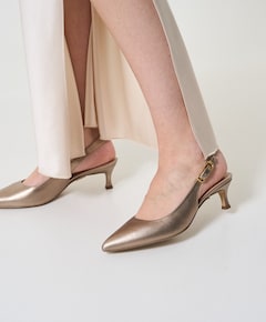 Ibon dames slingbacks goud