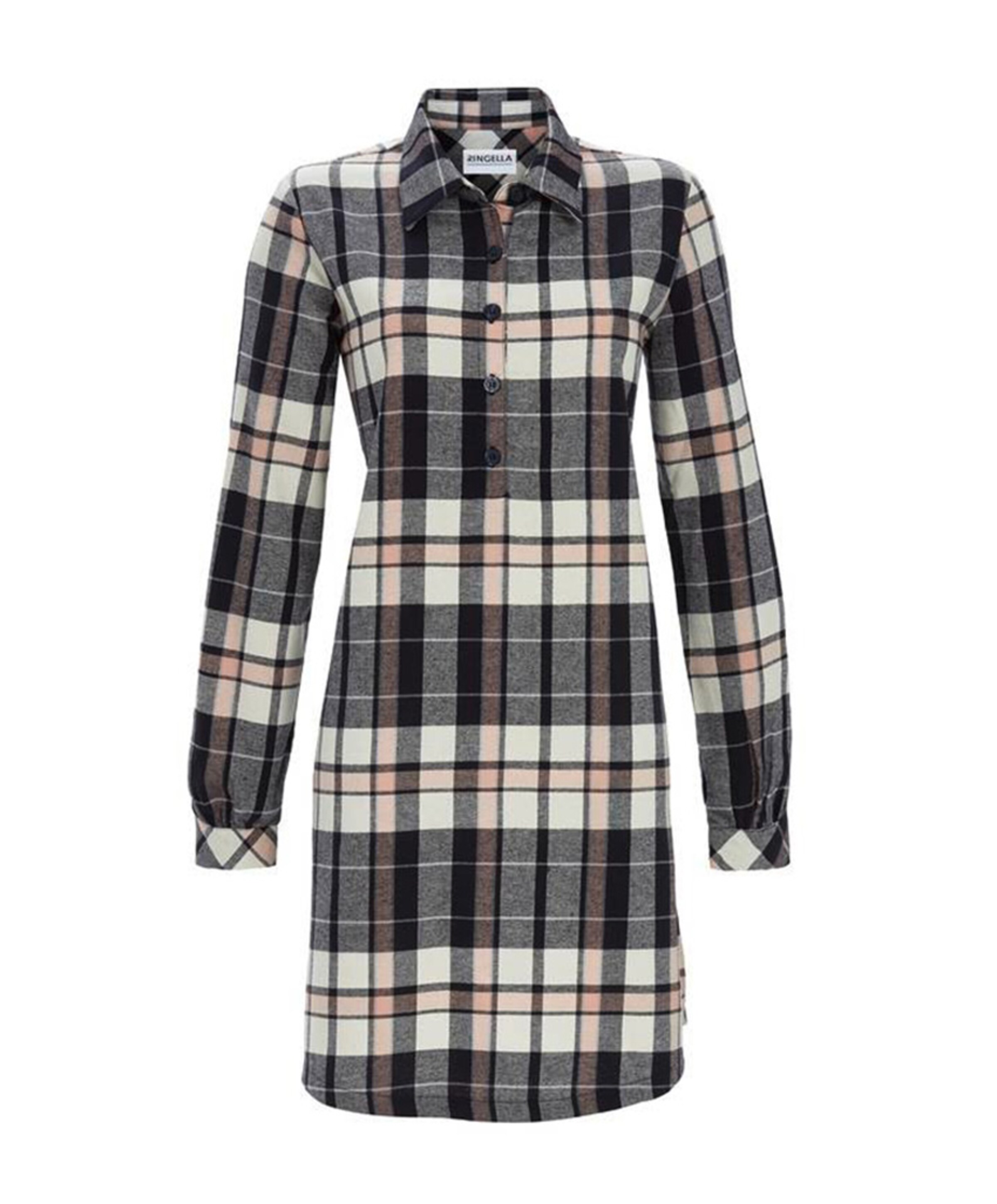 Dames nachthemd blauw