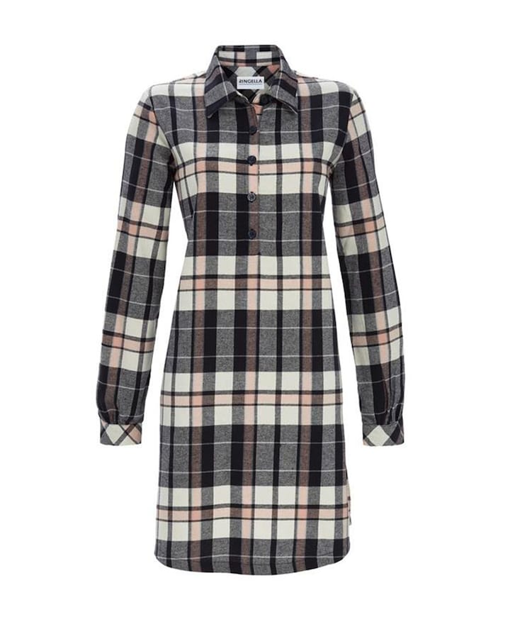 Dames nachthemd blauw