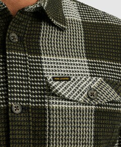 Overshirt lange mouw groen