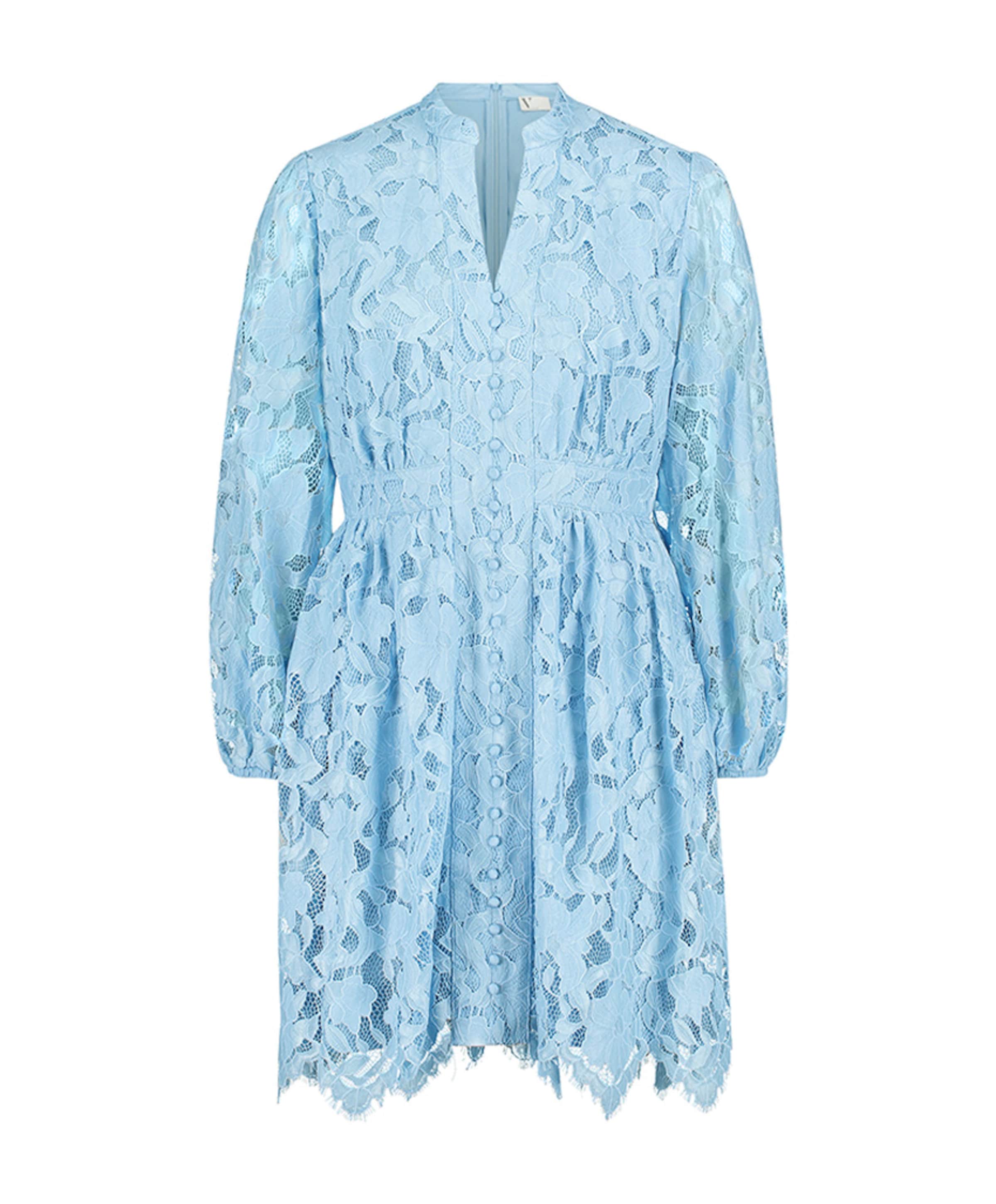 Dames jurk blauw