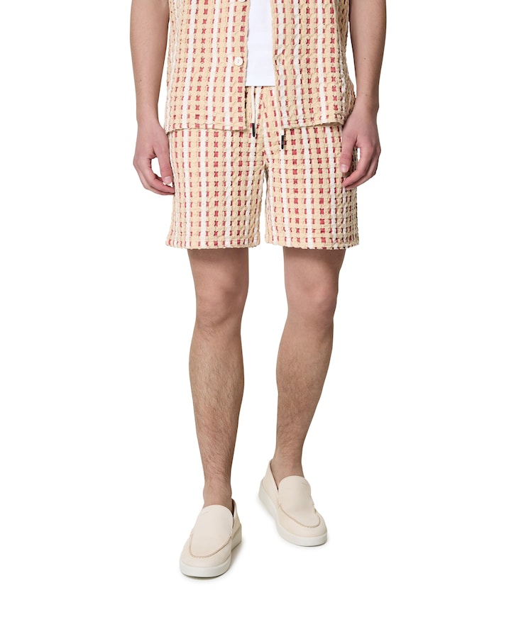 Lano porto heren korte broek rood