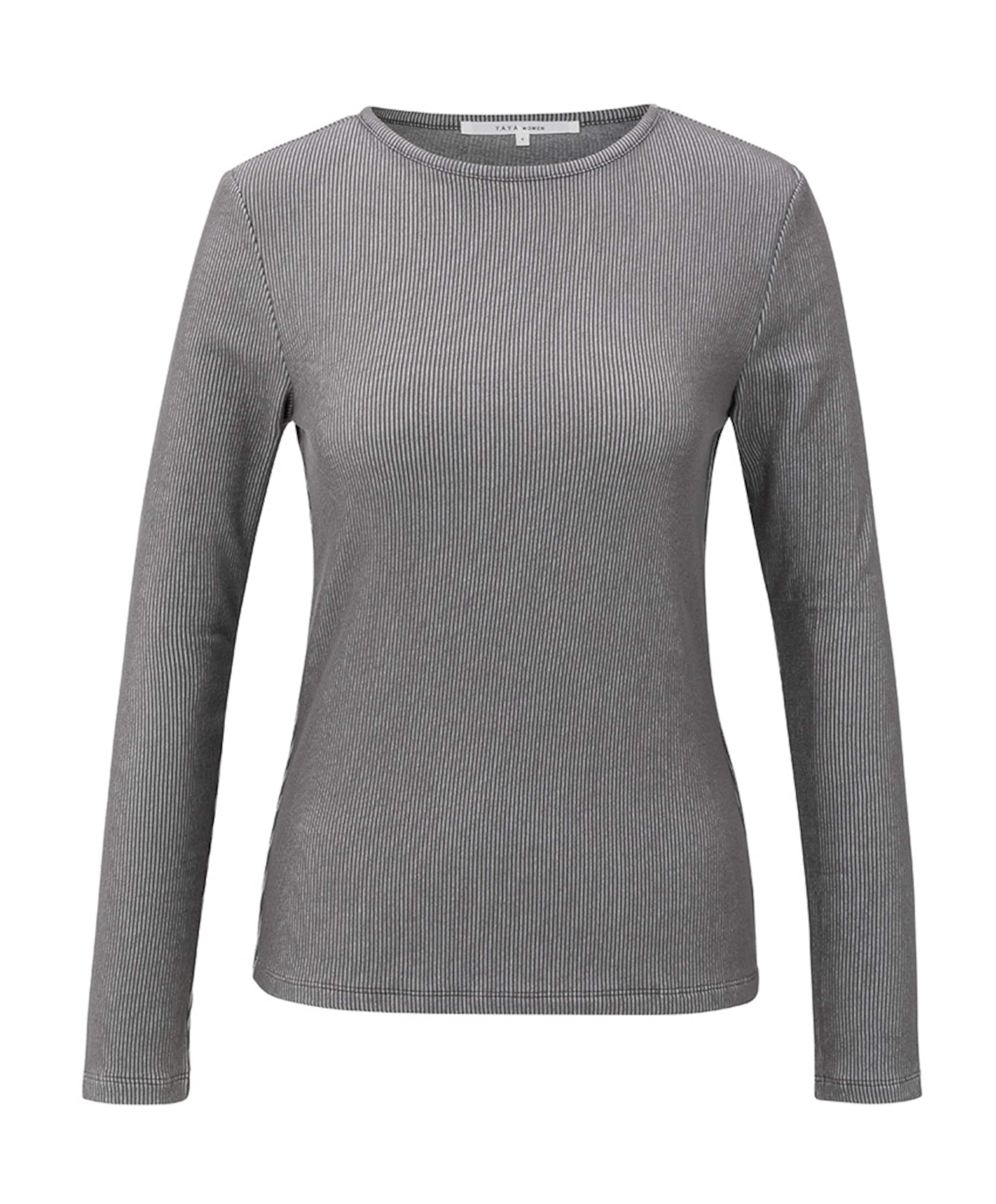 Dames longsleeve grijs