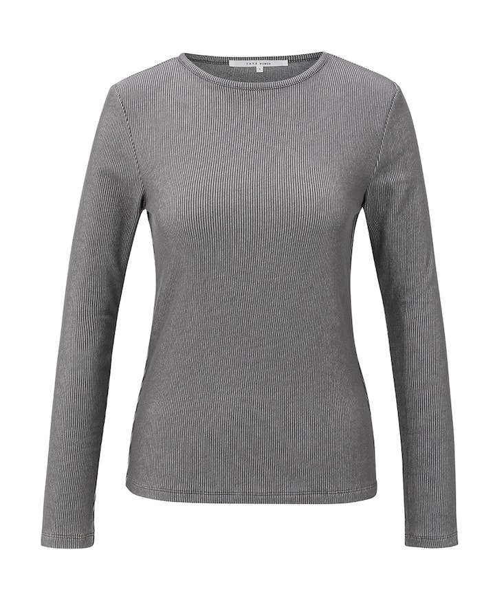 Dames longsleeve grijs