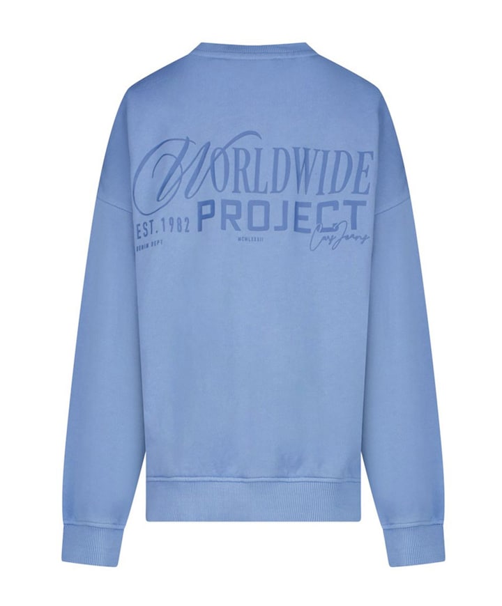 Jongens sweater blauw