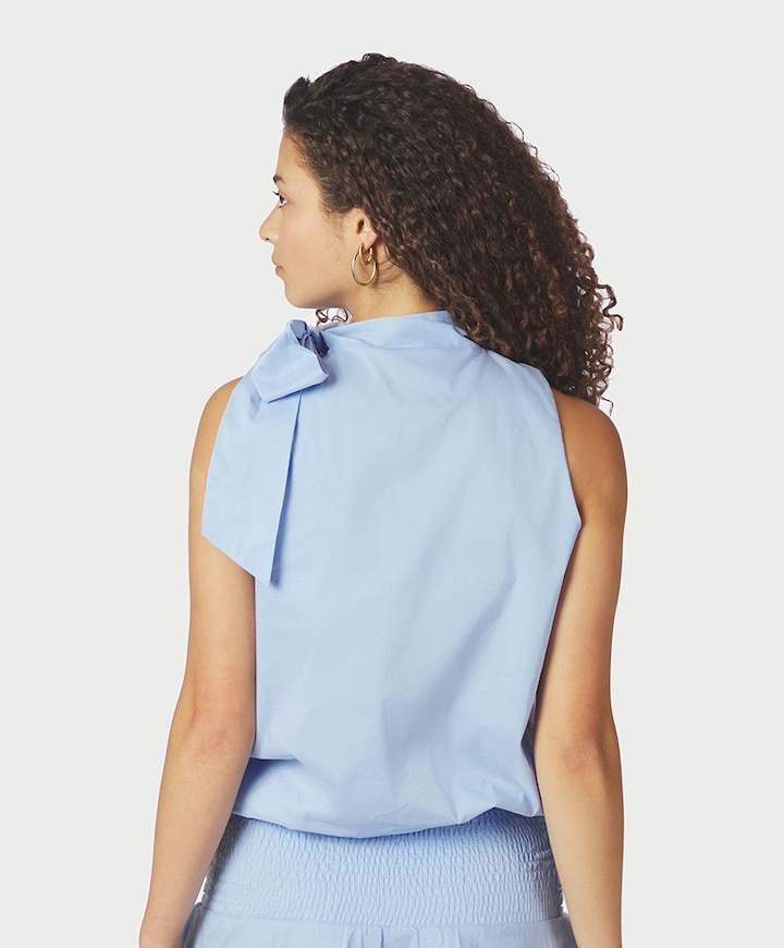 Dames top blauw
