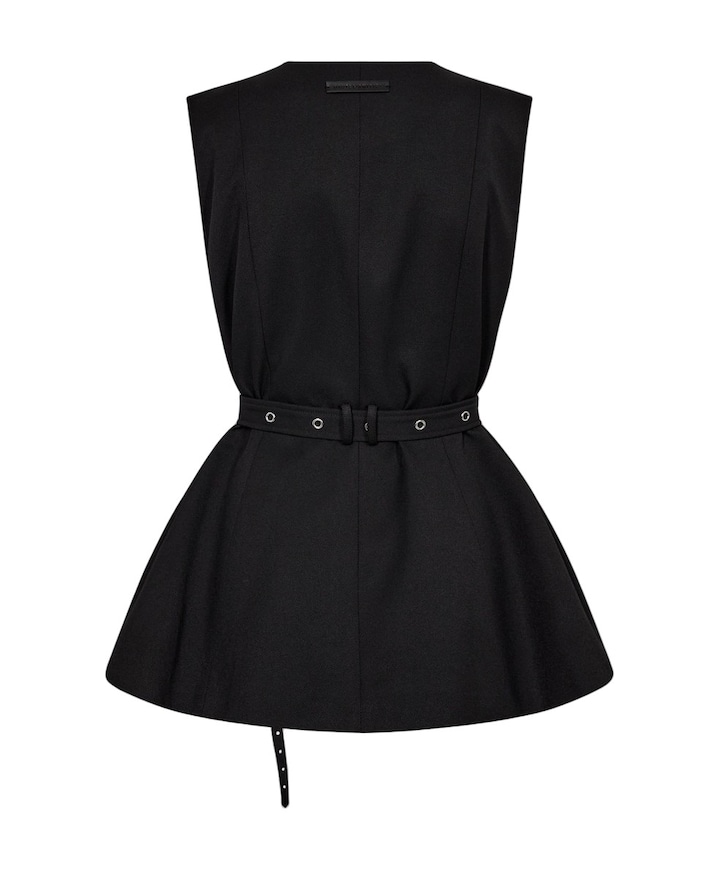 Dames gilet zwart