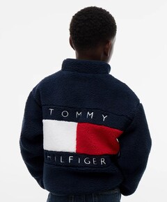Jongens vest blauw