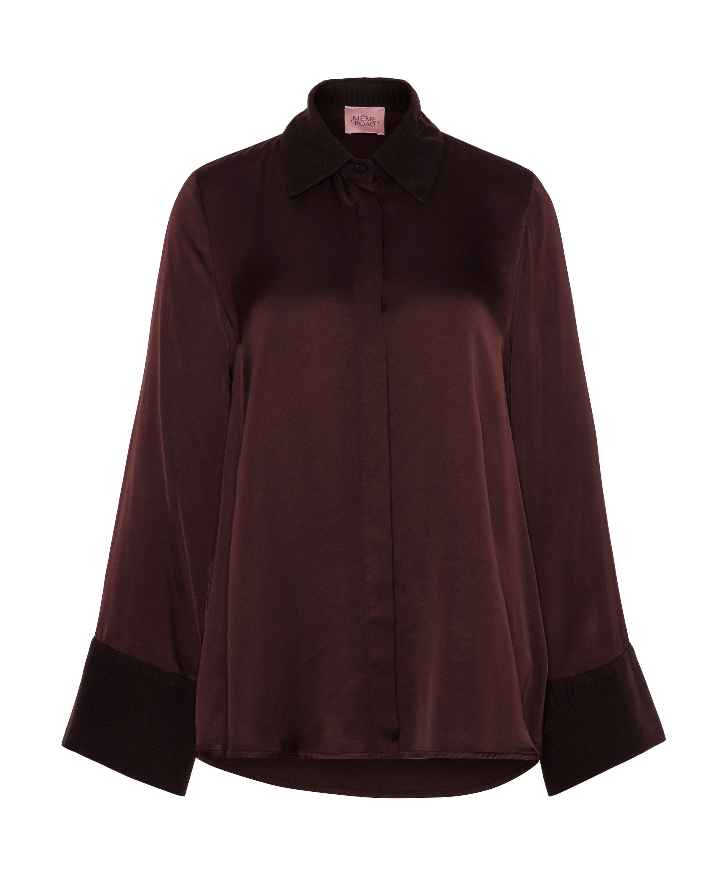 Dames blouse bordeaux