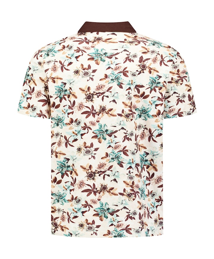 Heren polo blauw