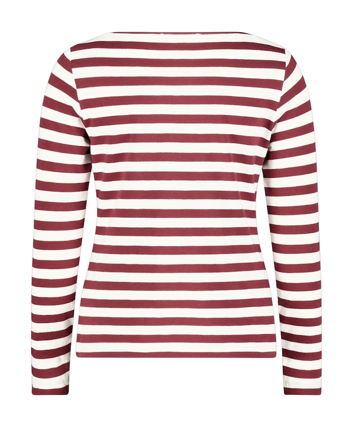 Dames longsleeve bordeaux