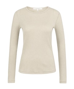 Dames longsleeve ecru