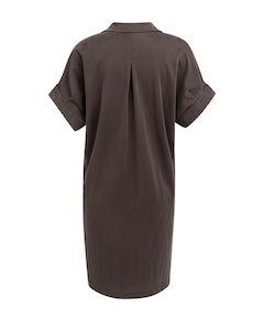 Dames jurk bruin