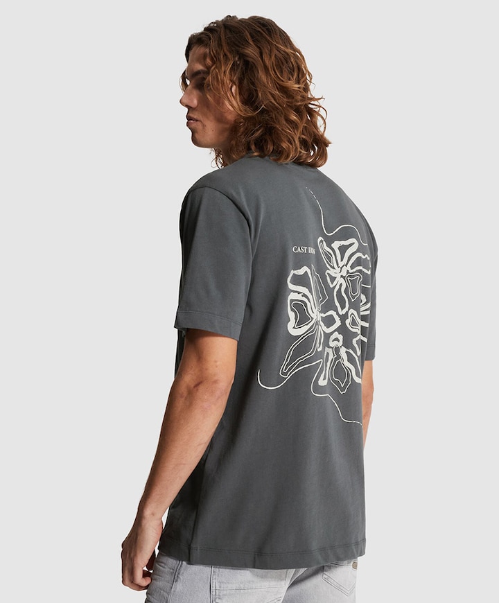 Heren T-shirt grijs