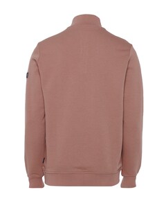 Heren trui met rits roze