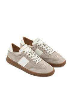 Zack sue LTHR heren sneakers beige