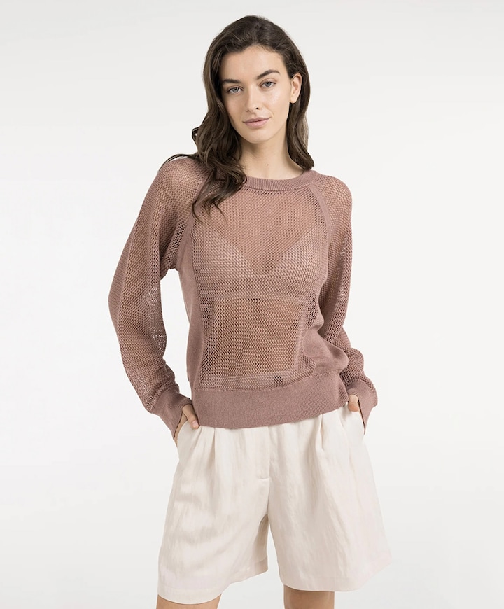 Dames trui roze