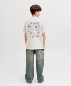 Jongens T-shirt ecru