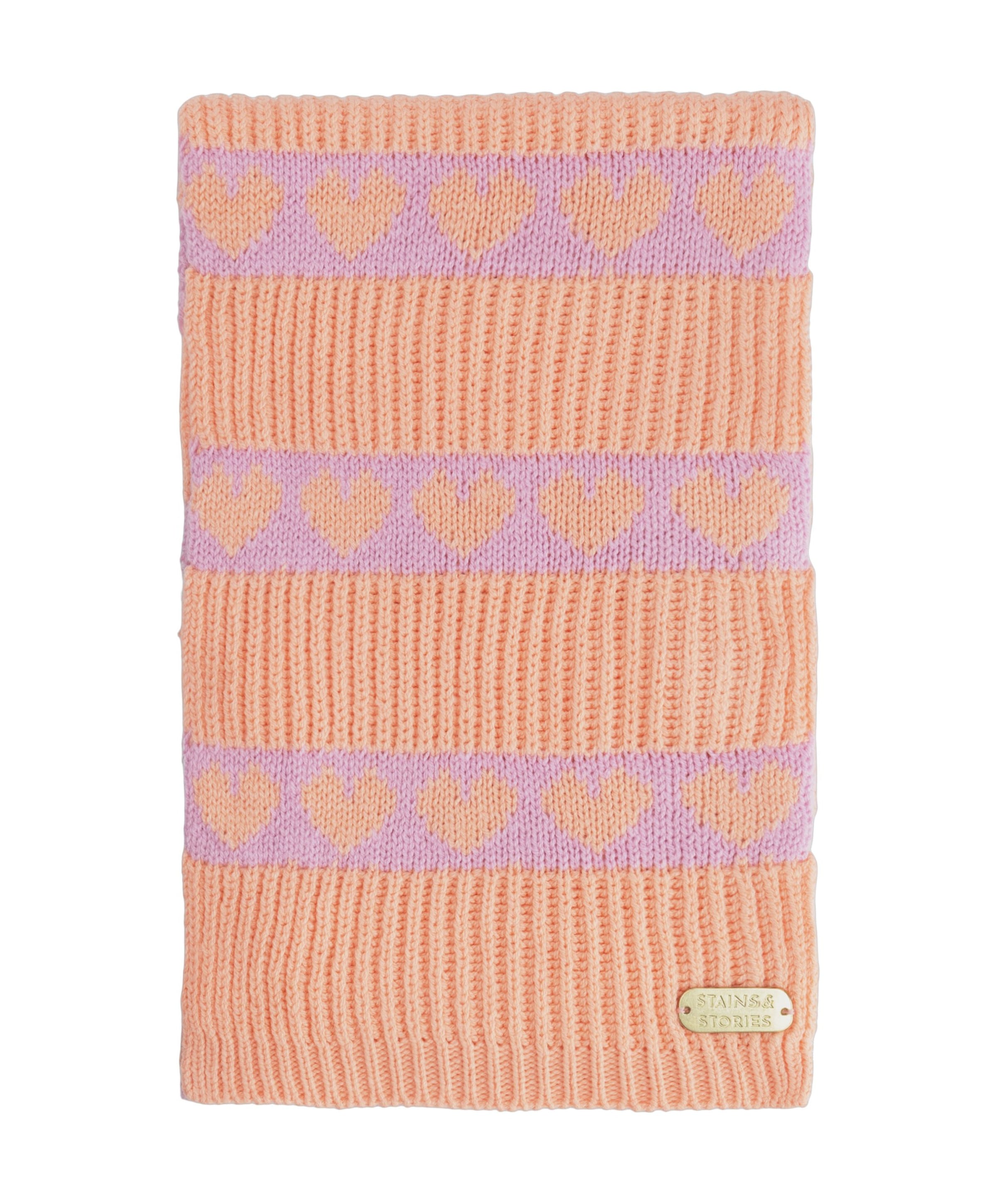 Meisjes sjaal oranje
