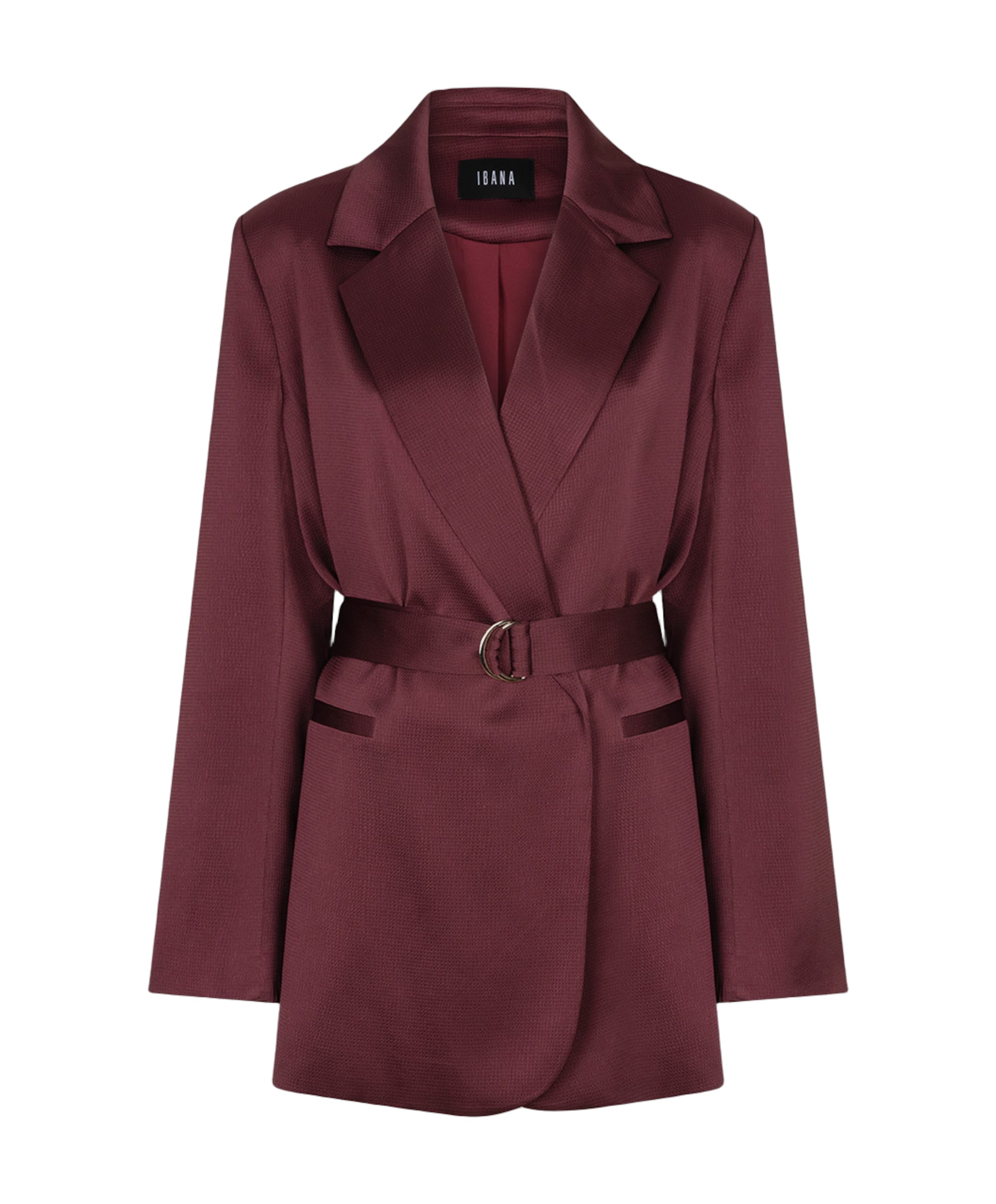 Dames blazer bordeaux