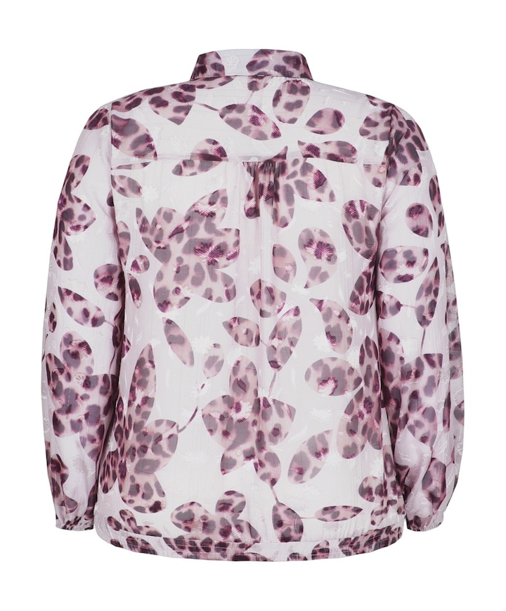 Dames blouse bruin
