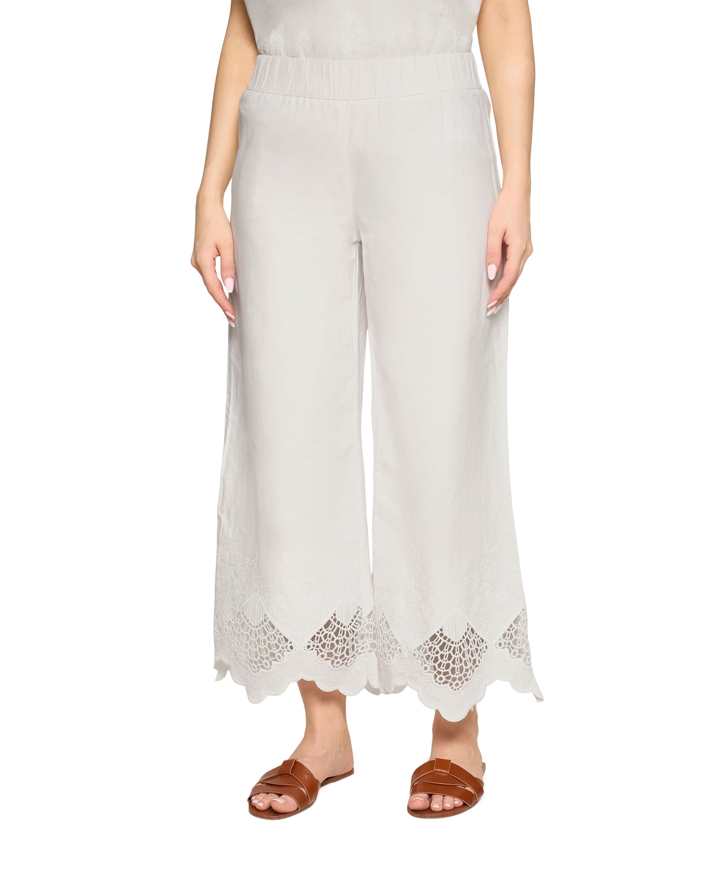 dames broek ecru