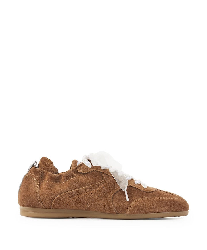 June Haylee dames sneakers bruin