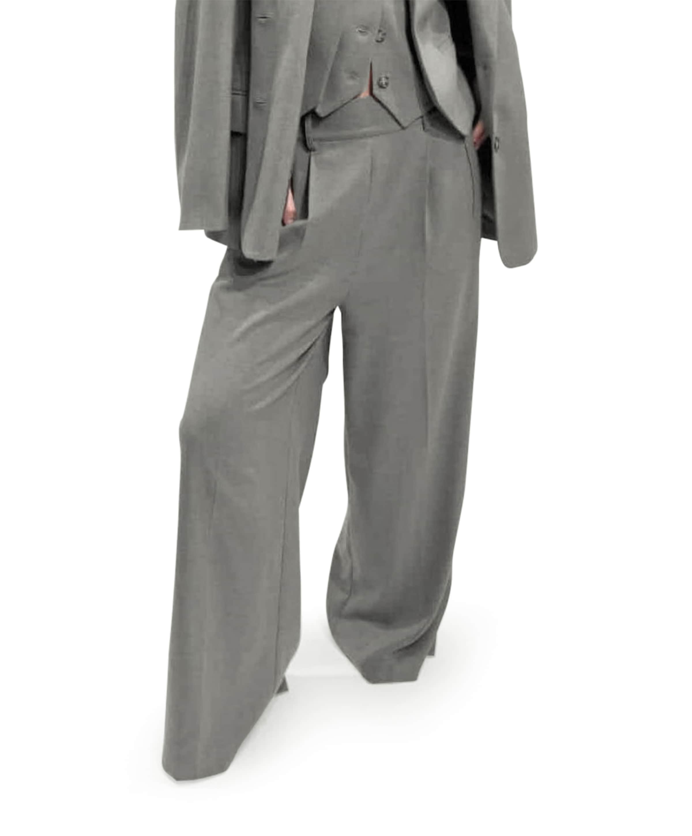 Trouser dames broek grijs